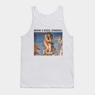 Michelangelo Art Meme Tank Top